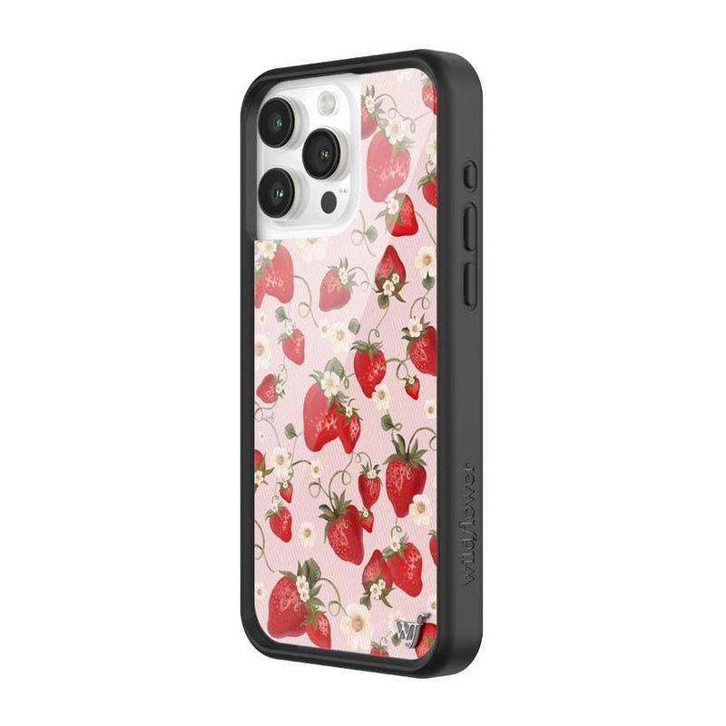 Wildflower Cases - Strawberry Fields, Limited Edition iPhone Case Accessories Durable Protection Protective Custom