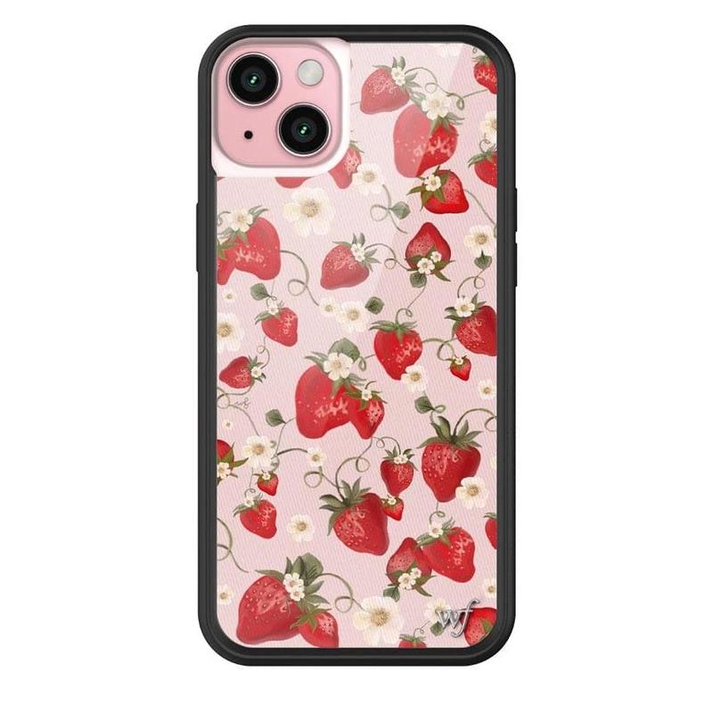 Wildflower Cases - Strawberry Fields, Limited Edition iPhone Case Accessories Durable Protection Protective Custom