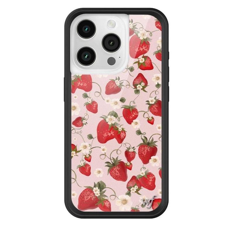 Wildflower Cases - Strawberry Fields, Limited Edition iPhone Case Accessories Durable Protection Protective Custom