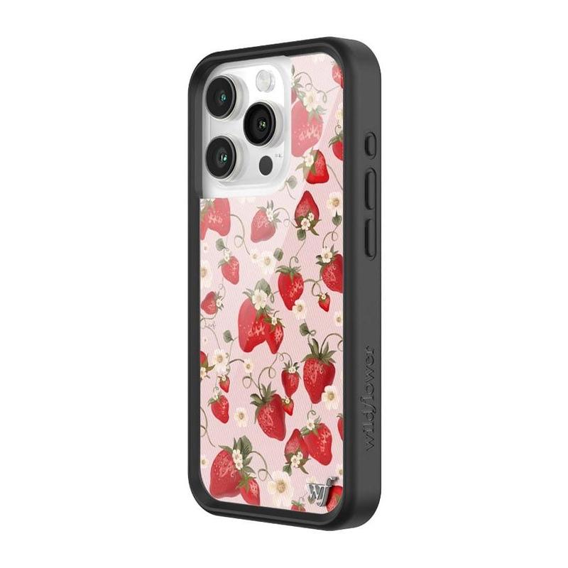 Wildflower Cases - Strawberry Fields, Limited Edition iPhone Case Accessories Durable Protection Protective Custom