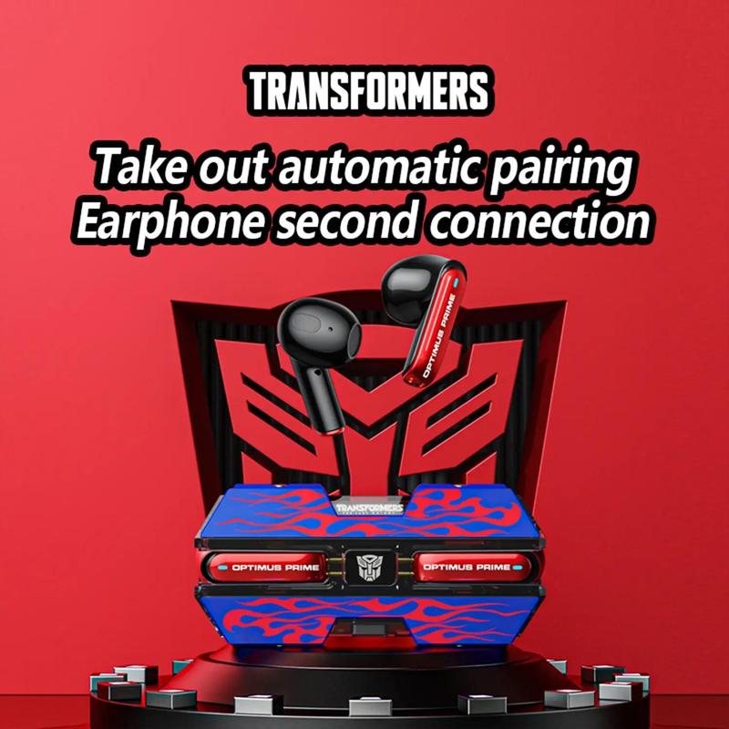 TRANSFORMERS In-ear Design Wireless Bluetooth-compatible Earphone, Wireless Bluetooth-compatible Headphones, Wireless Earbuds, Long Battery Life Sports Earphone for Gaming & Sports, Wireless Gaming Earphone