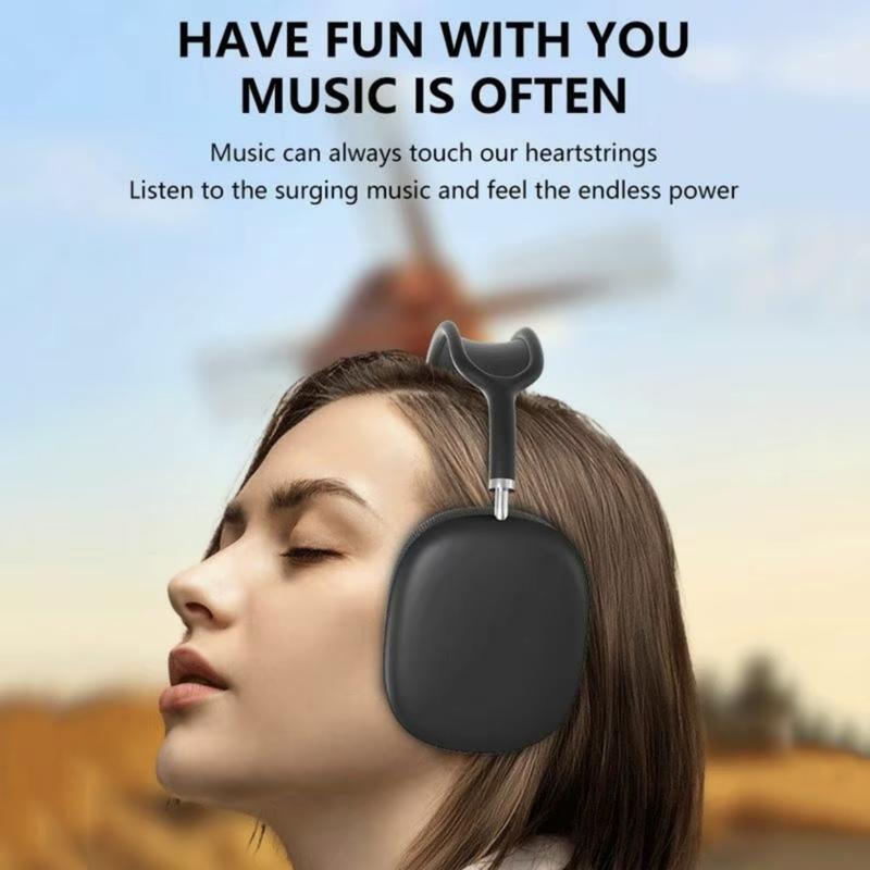 New P9 Pro Max Head mounted Bluetooth Sports Wireless Earphones Stereo Headworn Suitable Noise Cancelling Bluetooth Earphones Noisecancelling Noise Isolating 45hz Earphones & Headphone Suitable for ios and Android phones