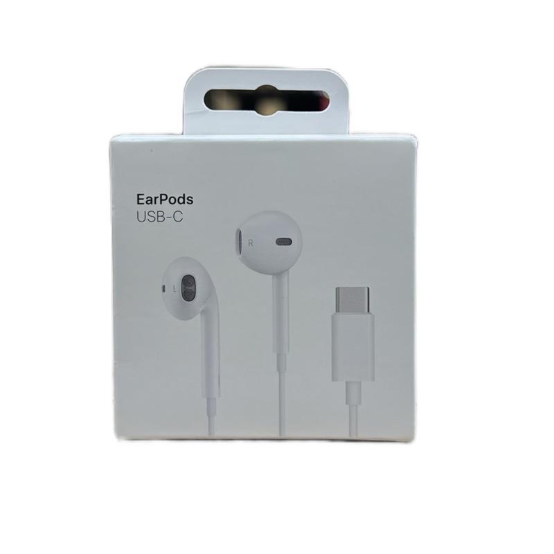 EarPods (USB-C) - White wired earbuds for iPhones 15 , 15+, 15PM and Samsung, with built in microphone and volume control Audio Earphones Headphones