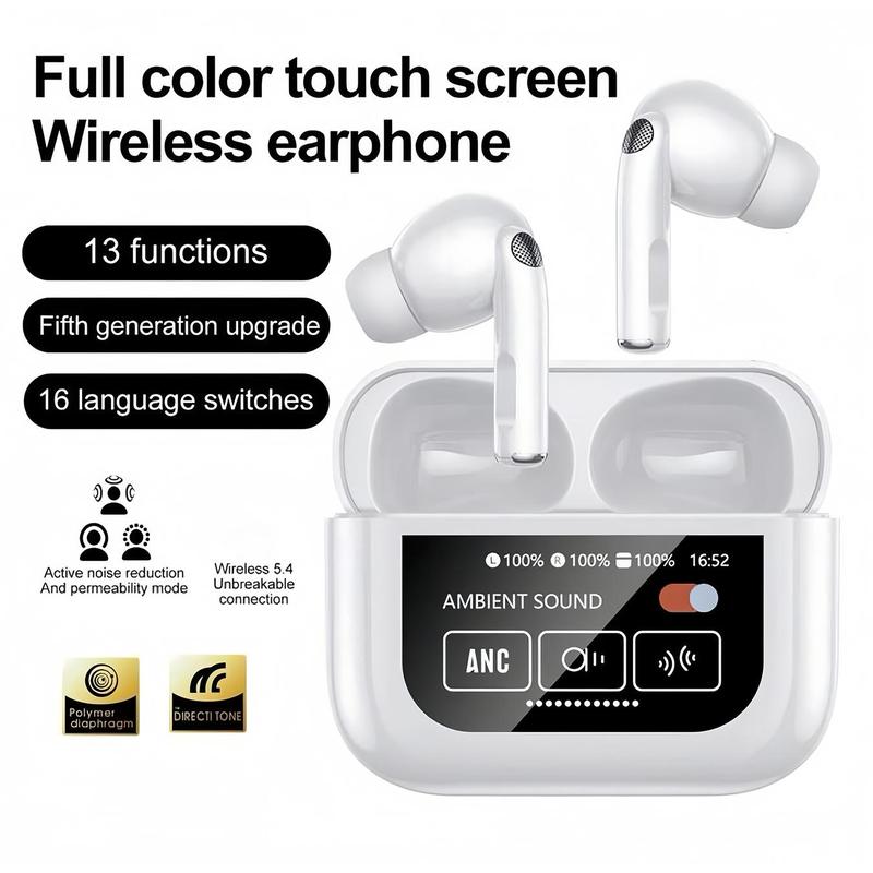 Wireless Earphone, Noise Cancelling Headphone, Stereo Sound Headphone for Calling, Exercising, Running, Skateboarding, Gifts for Friends