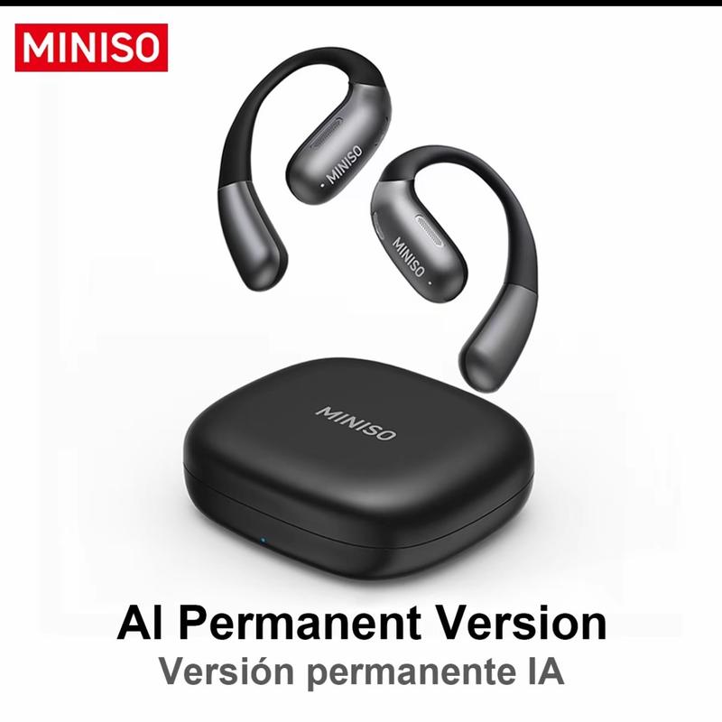 MINISO X28 OWS Translation Open Ear Wireless Bluetooth Earbuds with Real Time Translation, HIFI Sound Quality and IPX5 Waterproof Headphones