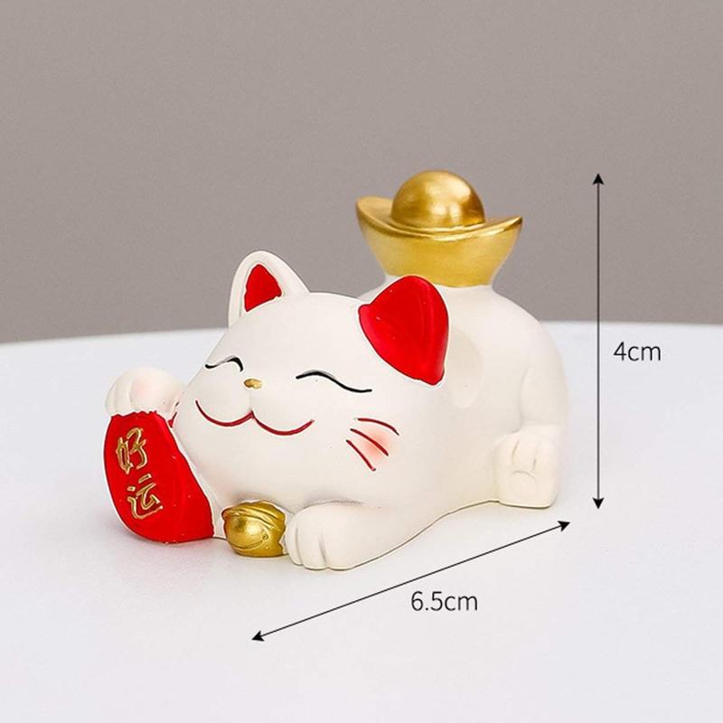 Mobile Phone Stand Accessories - Cute Aesthetic Fortune Lucky Cat Cellphone Smartphone Holder Mount