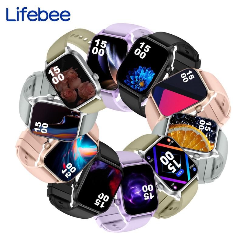 LIFEBEE Multifunctional Smart Watch, 1 Count Fashion Digital Sports Watch with Weather Forcast, Music Control, Sports Watch for Women & Men