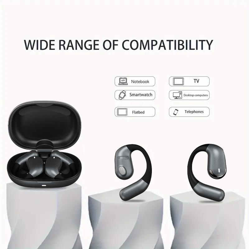 Wireless Earbuds Bluetooth Headphones with Charging Case, Waterproof Light-Weight Noise Cancelling Headset for Music and Gaming