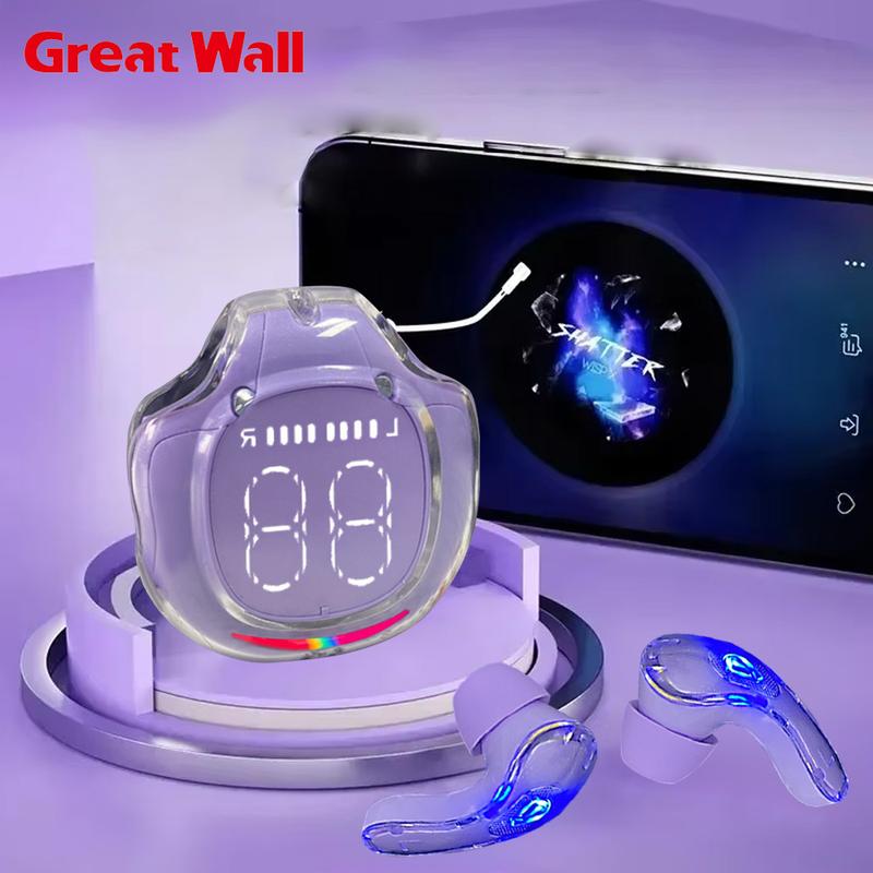 GreatWall TWS Wireless Bluetooth Earphones with Mic and Waterproof Design Headphones