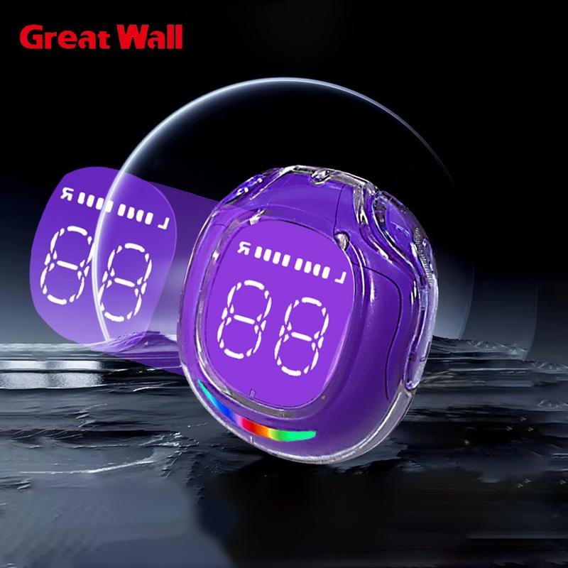 GreatWall TWS Wireless Bluetooth Earphones with Mic and Waterproof Design Headphones