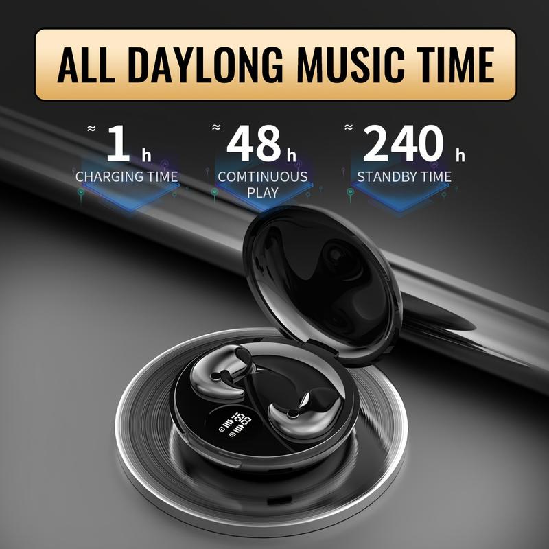 Wireless Earphones, Sleep Noise Cancelling Earphones, New Universal Earphones For Sports And Running, High Fidelity Sound Quality, Ultra-thin Wireless Earphones, Comfortable To Wear, Suitable For Both Men And Women