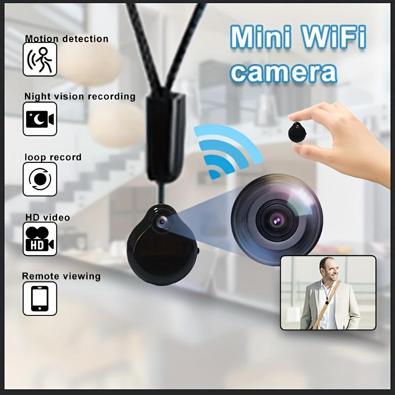 WiFi wireless wearable body micro Cam Mini IP camera motion sensor video voice recorder home security camcorder, small mini smart WiFi IP Webcam micro camera built in battery vlogging camera