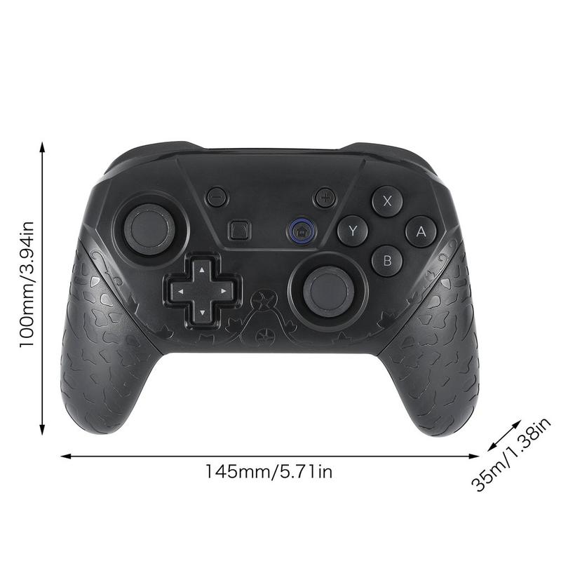 Wireless Controller Handle Game Console Handle Precise Steering Plastic Grip Horizontal Handle For Switch PM-S04