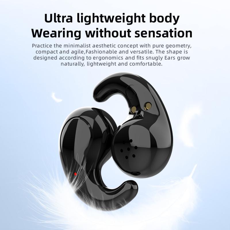 Wireless Sleep Earbuds, Noise Blocking Earbuds for Sleep, Comfortable Fit Bluetooth 5.3 Earphones for Unlimited Sleep Sounds, Side Sleeper Ear Buds