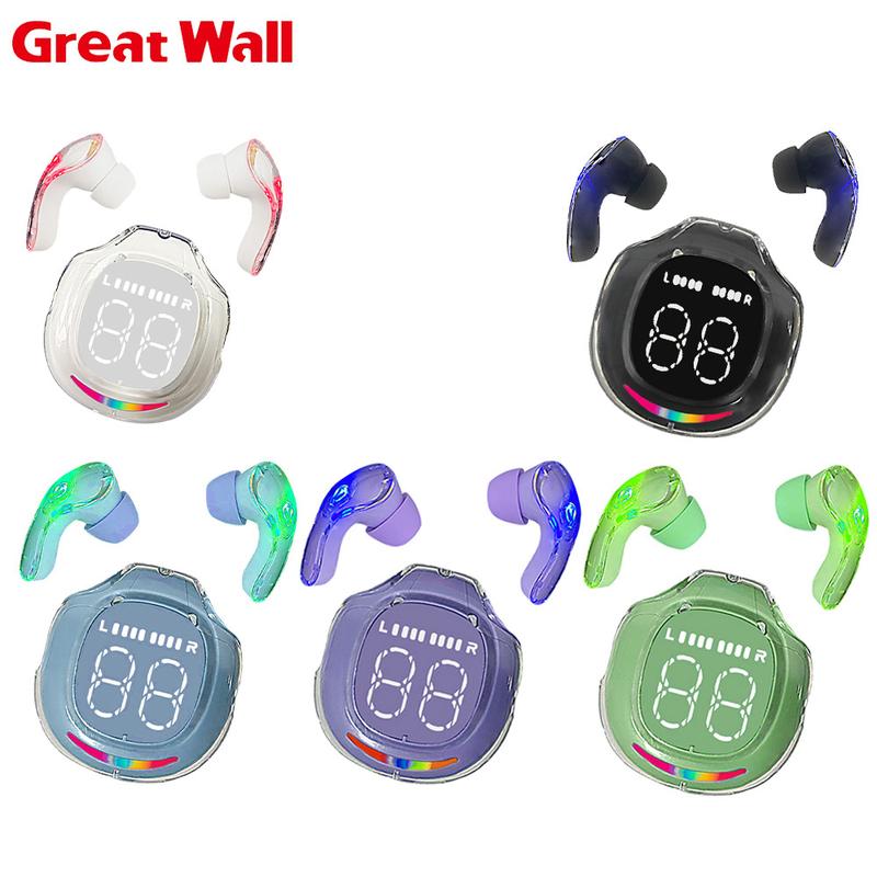 Original GreatWall TWS T2 Bluetooth Earphone Headphones Noice Cancelling Earbuds With Mic T2 Wireless Headset Audio Electronic