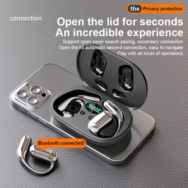 Wireless Bluetooth Earbuds OWS Open Ear HlFI Sound Quality Sports Headphones lPX7 Waterproof With microphone Charging case