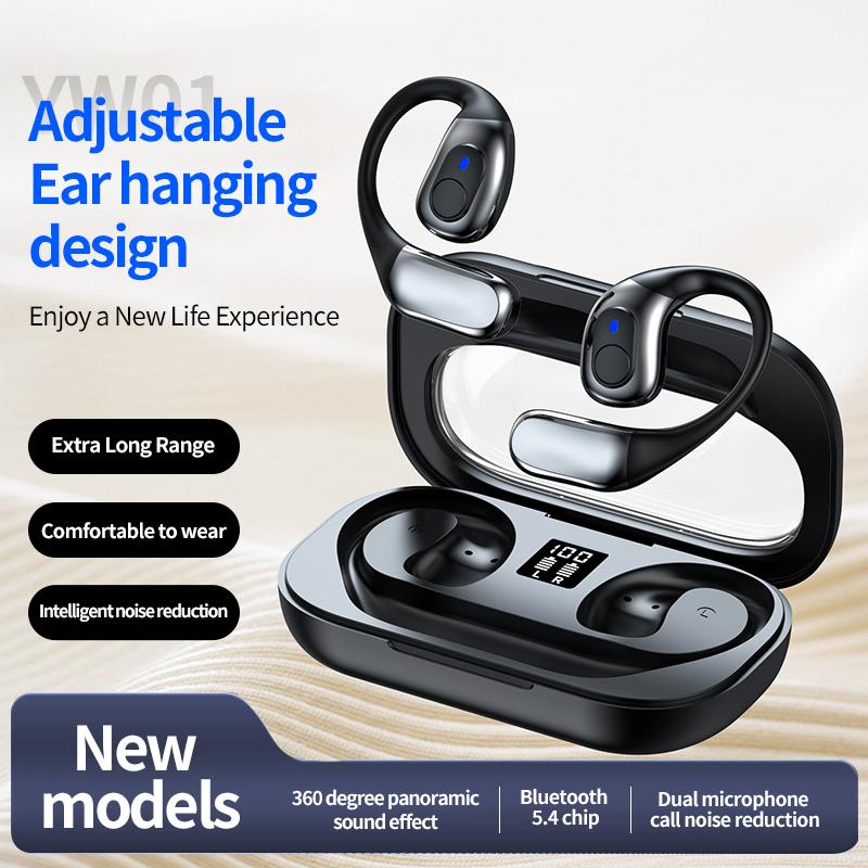 Wireless Bluetooth Earbuds with 360-Degree Panoramic Surround Sound, IPX5 Waterproof, Long Battery Life, Built-in Microphone, Hi-Fi Sound Quality, Enhanced Audio Clarity, and Compatibility with iOS Android Devices