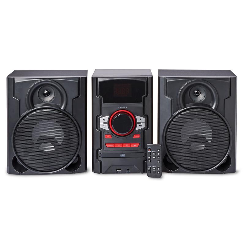 100W CD Stereo with USB & Bluetooth Connectivity  Digital Wireless Speakers Audio