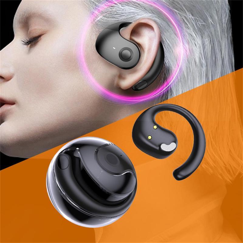 Ear-hanging Design Wireless Earphone for Summer Gift, Waterproof Bluetooth Compatible Headphone for PC Phone Tablet, TWS Stereo Sound Low Latency Wireless Earphone for Sports & Gaming, Summer Outdoor Earphone, Electronic Accessories