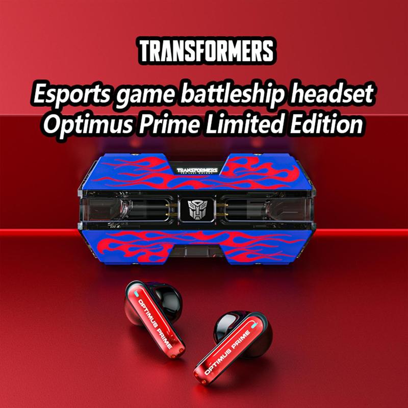 Transformers TF-T01 Wireless Headset, In-ear Deign Low Latency Headset, TWS Wireless HiFi Stereo Headset with Microphone, Stocking Fillers Gift