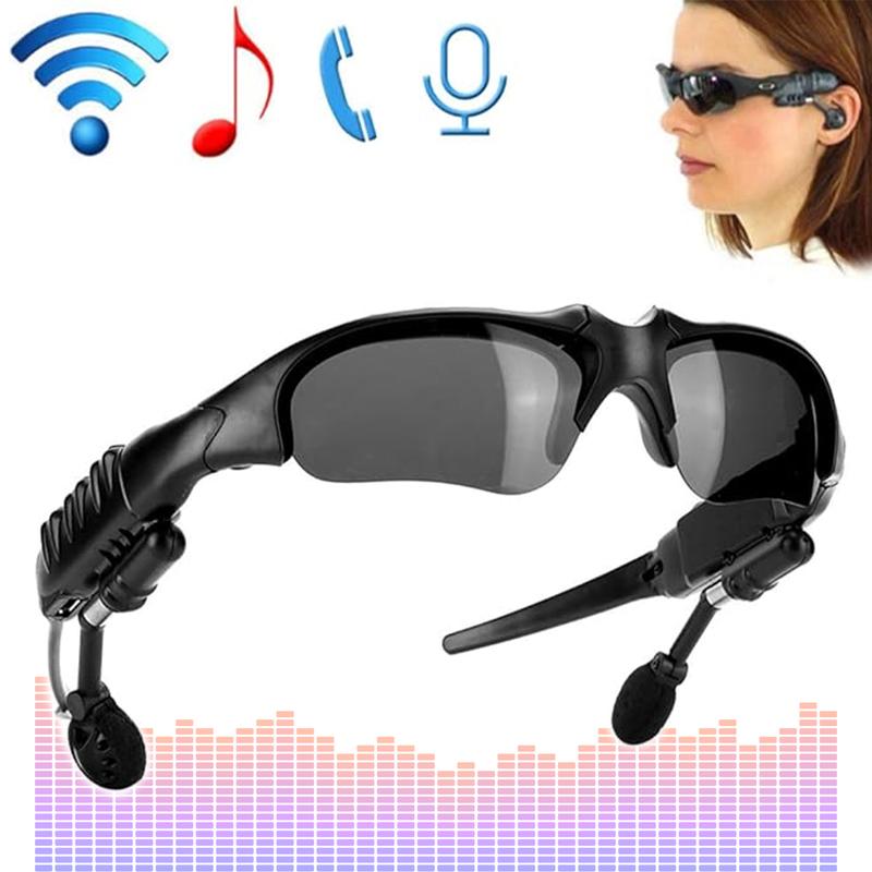 Smart Sunglasses Headset Headphone Bluetooth Wireless Music Sunglasses Headsets Compatible with iPhone Samsung and Phones PC Tablets Audio Electronic