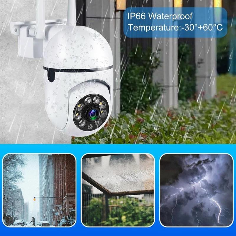 3MP 2.4G 5G IP WiFi Camera, Outdoor Smart Home Security Camera, Waterproof External Security Wireless Camera