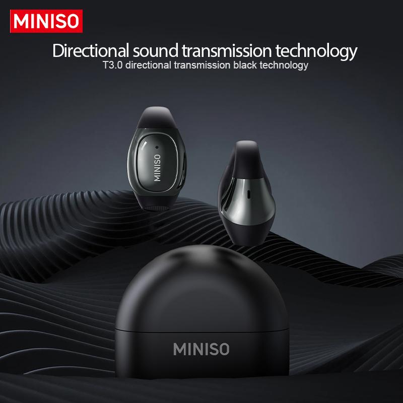 MINISO X31 Open Ear Earphone Wireless Bluetooth Bone Conduction Headphone 5.4 Bone Conduction Noise Reduce Surround 6D Waterproof Sports Headset