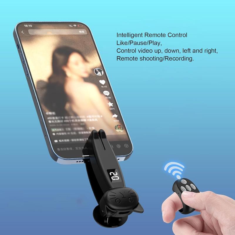 Smartphone Auto Tapping Device, Finger Continuous Tapper, Kindle Paperwhite Oasis Remote Page Turner Bluetooth Controller