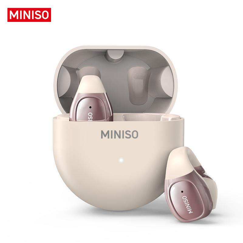 MINISO X31 Open Ear Earphone Wireless Bluetooth Bone Conduction Headphone 5.4 Bone Conduction Noise Reduce Surround 6D Waterproof Sports Headset