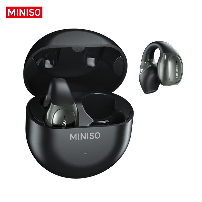 MINISO X31 Open Ear Earphone Wireless Bluetooth Bone Conduction Headphone 5.4 Bone Conduction Noise Reduce Surround 6D Waterproof Sports Headset