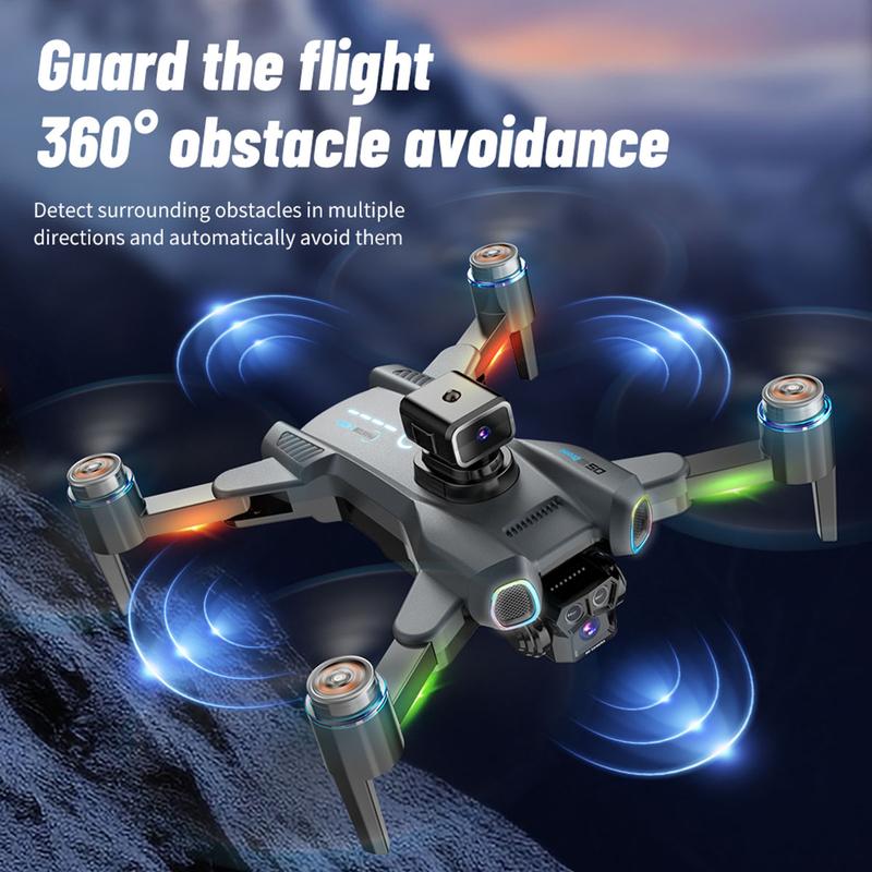 CS15 FPV Brushless Drone With 4K HD Camera WiFi RC Quadcopter Obstacle Avoidance Accessories Portable