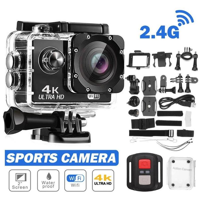 4K Action Camera Sport Video Underwater Waterproof Camera Wifi Remote For Go Pro