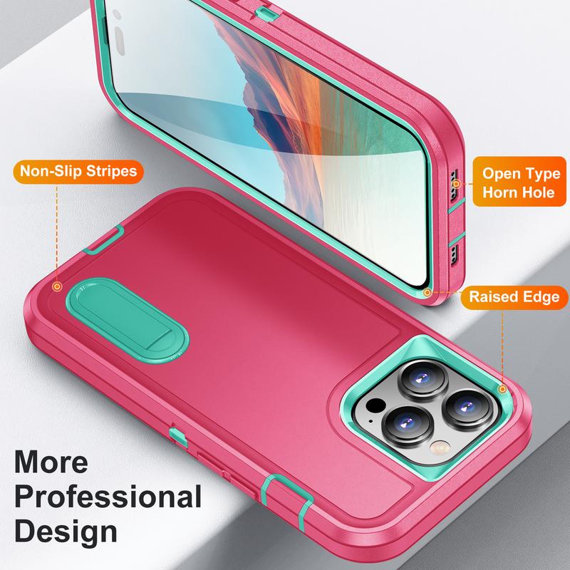 For iPhone 15 16 Pro Max 14 13 12 11 Hard Phone Case Heavy Duty Shockproof Cover