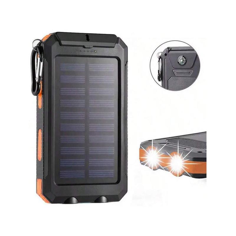 2024 20000mAh Power Bank Super USB Portable Solar Charger Power Bank