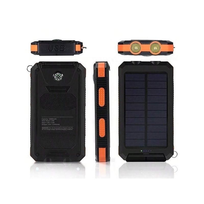 2024 20000mAh Power Bank Super USB Portable Solar Charger Power Bank