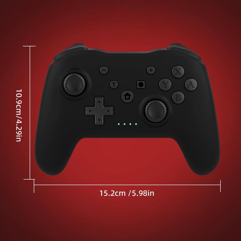 Wireless Gaming Controller for Nintendo Switch PC PS3 TV, Bluetooth Game Console Gamepad with 6-axis Gyroscope, Dual Vibration Joystick Game Controller, Gaming Console Accessories, Gifts for Boyfriend