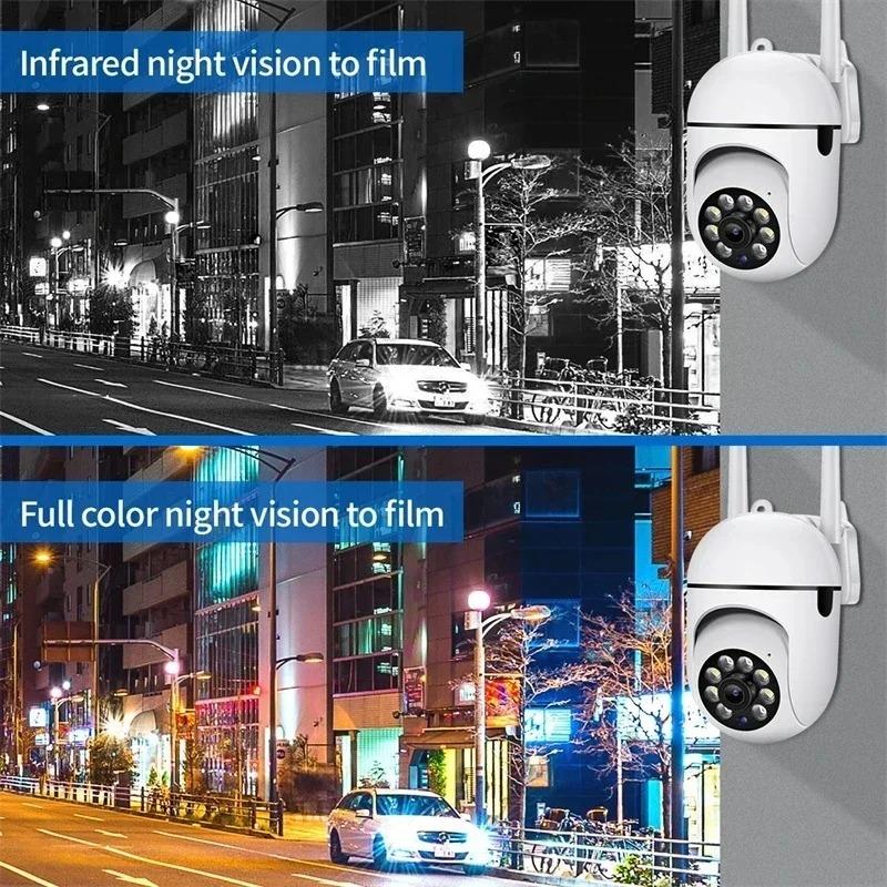 5MP FHD Surveillance Camera CCTV IP Wifi Camera With Auto Tracking Night Vision Full Color Indoor Security Monitor waterproofing