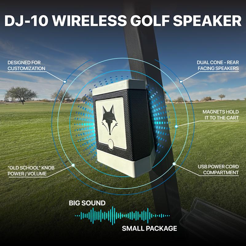 DJ-10 Wireless Golf Speaker - 4 Colors Styles