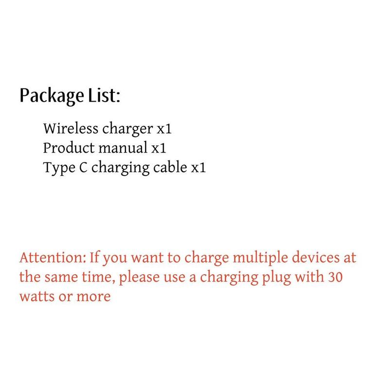 3 in 1 15W Magnetic Wireless Charger, Foldable Portable Travel Charger, Magnetic Wireless Charger for iPhone 11 12 13 14 15 16 Series, AirPods 3 Pro, Apple Watch