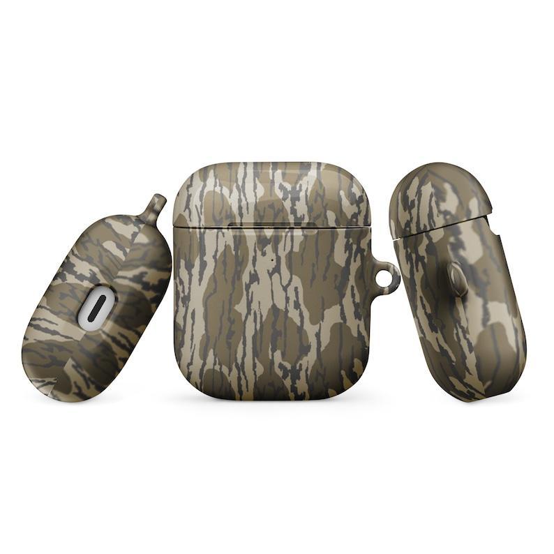 Camo Case Cover for AirPods In Real Old School Hunting Camouflage Bottomland Cute Gift