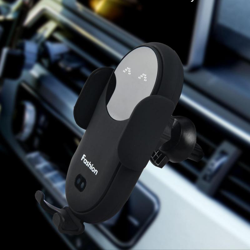 Durable & Rotatable Phone Holder for Car, Wireless Charging Function Car Phone Holder, Touch Unlock Car Navigation Bracket, Universal Car Accessories