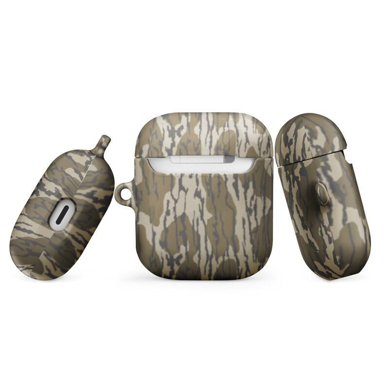 Camo Case Cover for AirPods In Real Old School Hunting Camouflage Bottomland Cute Gift