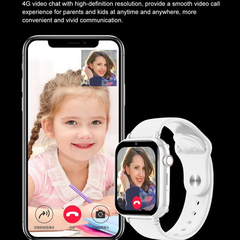 Kids Smart Watch Phone GPS Tracker WIFI LBS Location Video Call Ultra Case Baby Sound Monitoring 4G SmartWatch for Xiaomi LT38