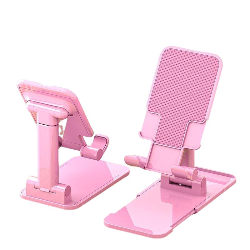 Retractable Universal Phone and Computer Stand, Folding Lazy Tablet Desktop Stand for All Mobile Devices - Alloy Aluminum,