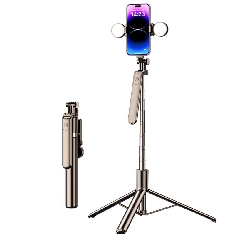 Selfie Stick Tripod, Mobile Tablet Holder, Remote Control Selfie Accessory, with Fast Charging Cable, Suitable for Apple 15 14 13 phone holder