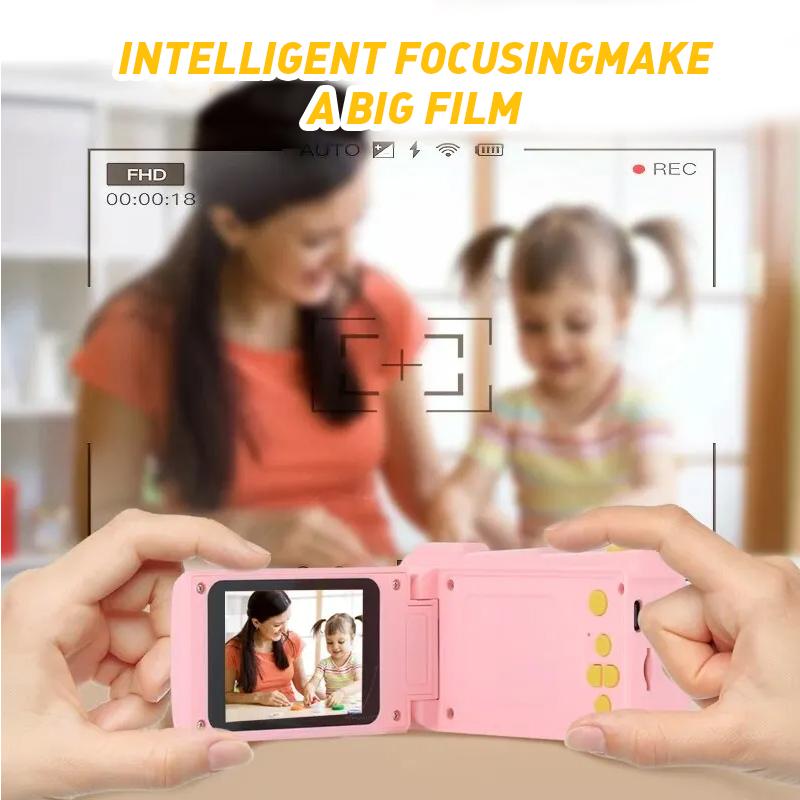 Children's Camera Toys for 3-12 Years Old Kids Boys Girls,HD Digital Video CameraChristmas Birthday Gifts with SD Card