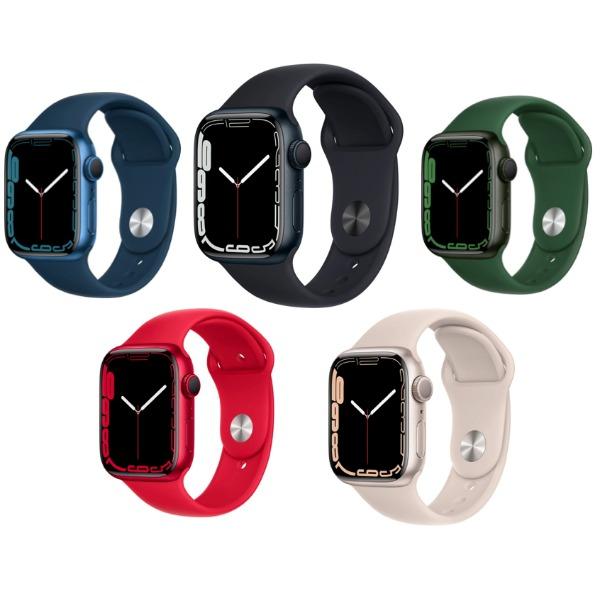 Refurbished Apple Watch Series 7 45mm (GPS) Aluminum All Colors - Excellent