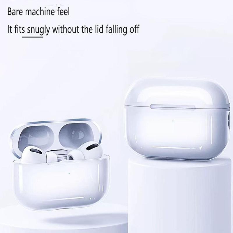 Clear TPU Earphone Case, 1 Count Earphone Protective Cover, Earphone Accessories Compatible with AirPods 1 2 3 4 Pro Pro2