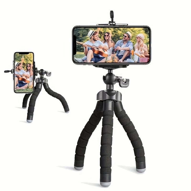 One Octopus Mobile Phone Holder, Camera Holder, Photography Holder Is Strong, Durable, Can Be Folded at Will, Folded Many Times without Damage, Suitable for iPhone and Other Mobile Phone Models, Cameras and So on