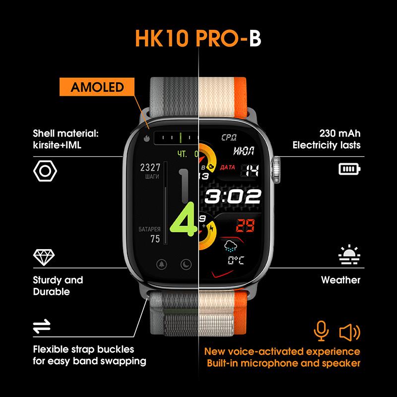 Smart watch with Ultra-Clear Display, Health Monitoring, and Multifunctional Features Perfect for outdoor Fitness & Health, Bluetooth Calls & AI Voice Assistant - Wearable